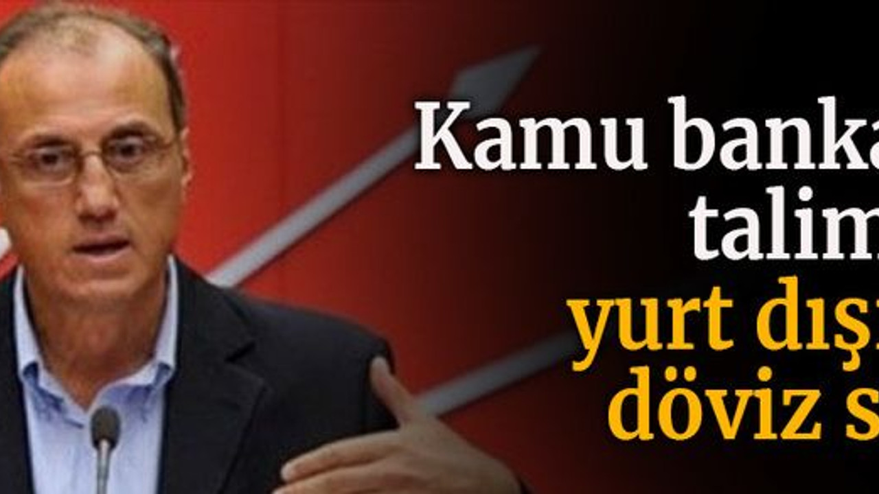 Prof. Hurşit Güneş: Kamu bankaları talimatla yurt dışında döviz sattı!